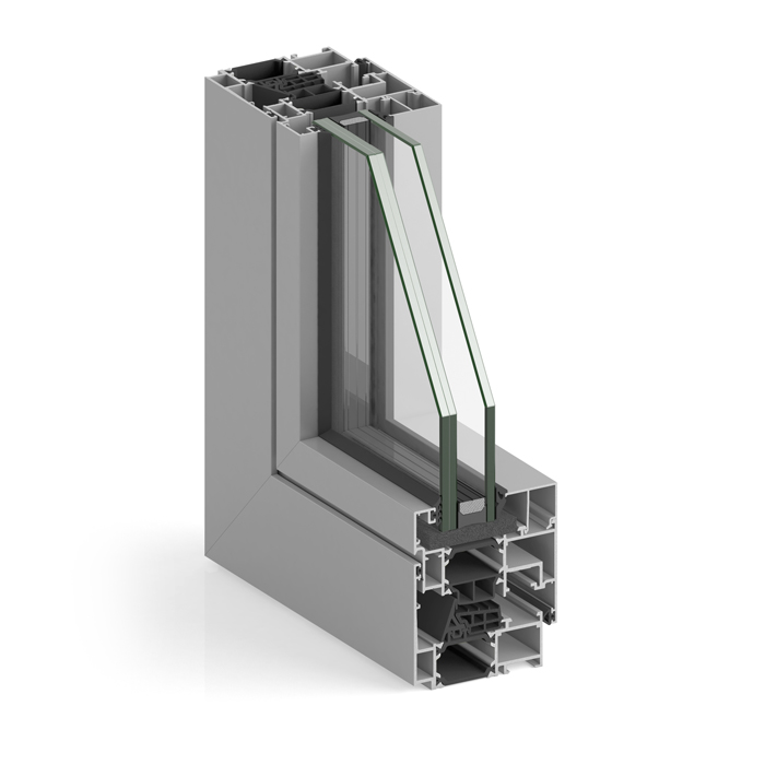 Fenêtre en aluminium Optima