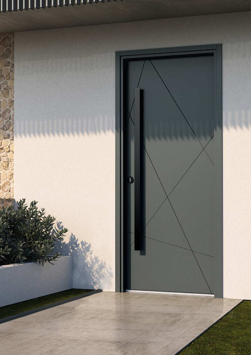 Lisas exterior, Ventanas y puertas de aluminio y PVC